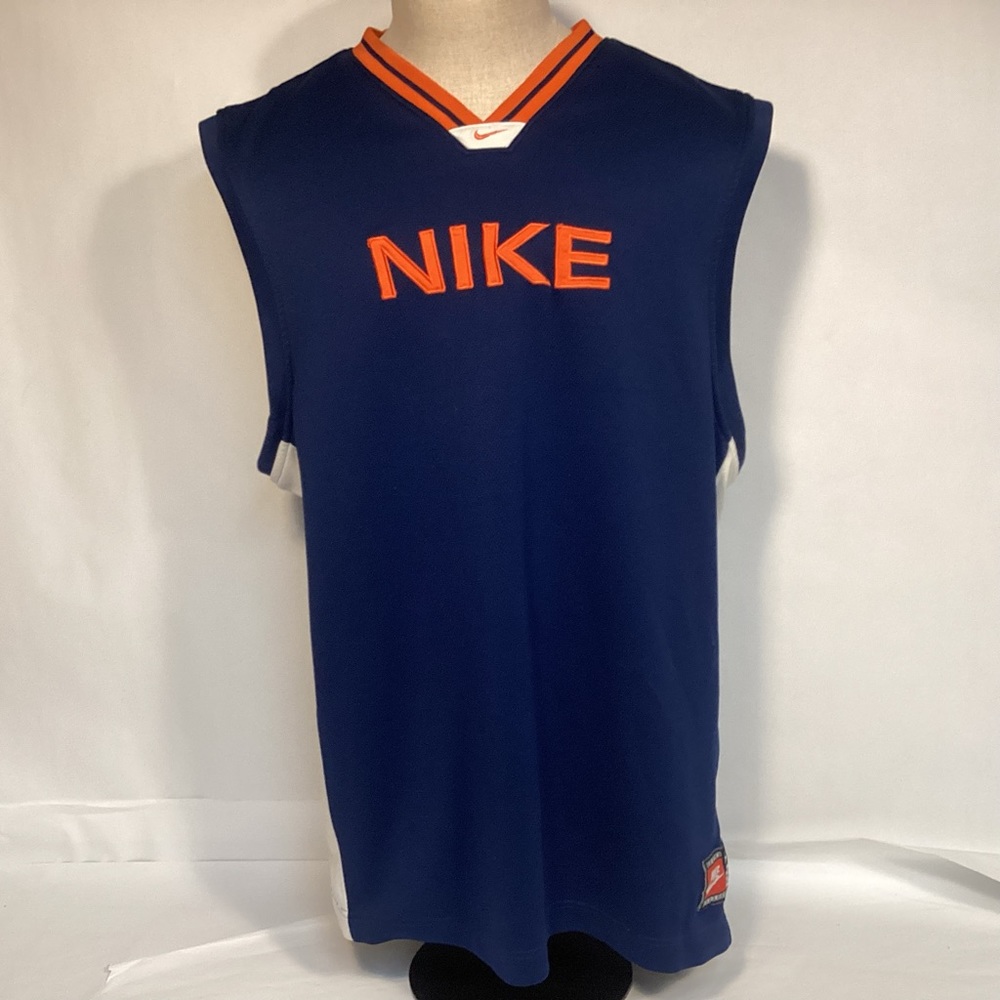 Nike Vintage Basketball Jersey Team Sports Nike spelled out logo size XXL
